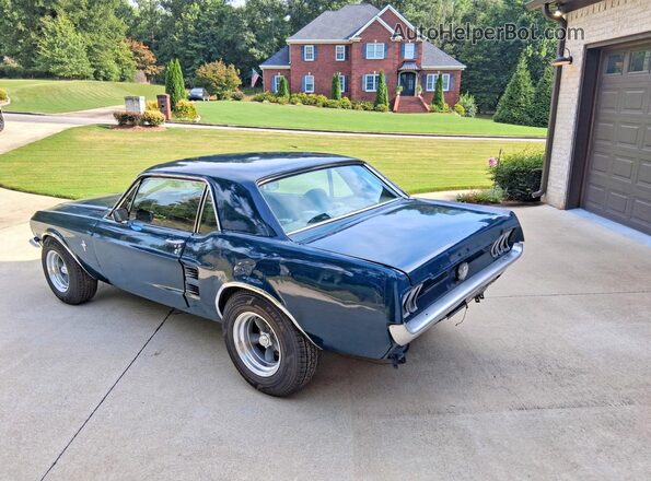 7701G252161 1967 FORD MUSTANG Blue წინა მარჯვენა