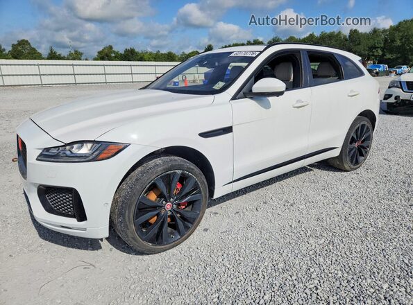 SADCM2FV7JA291631 2018 JAGUAR F-PACE Белый Задняя левая четверть