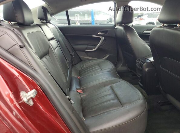 2G4GR5GX5H9163115 2017 BUICK REGAL Maroon Rear interior view