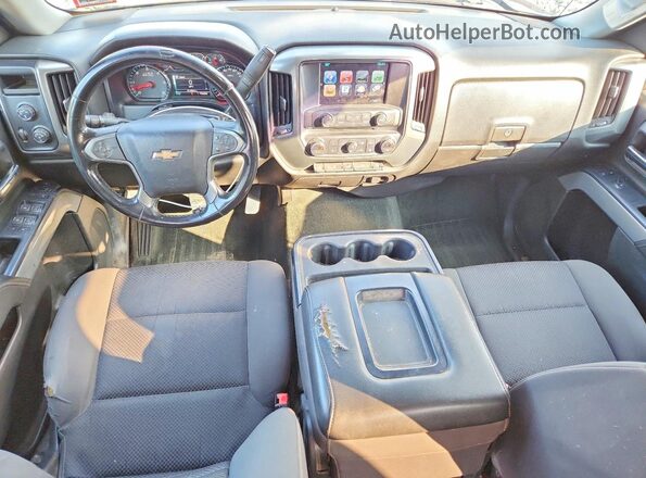 1GCVKREC2GZ405824 2016 CHEVROLET SILVERADO Black Widok zestawu wskaźników