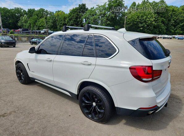 5UXKR0C56G0U08775 2016 BMW X5 Белый Задняя правая четверть