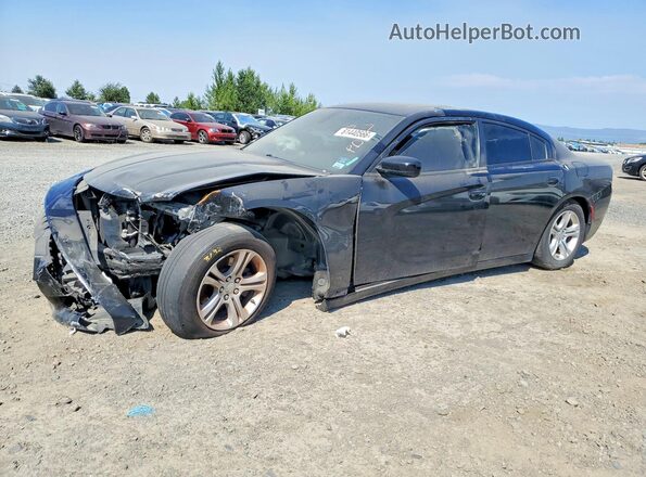 2C3CDXBG9KH702650 2019 DODGE CHARGER Black Հետևի ձախ