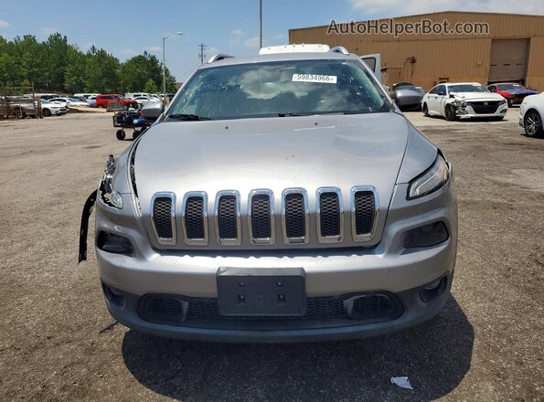 1C4PJLCB5HW650994 2017 JEEP CHEROKEE Silver Rear view