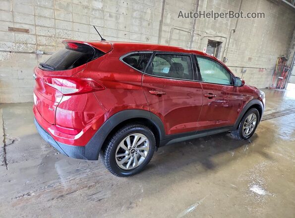 KM8J2CA43JU801576 2018 HYUNDAI TUCSON Red Front right