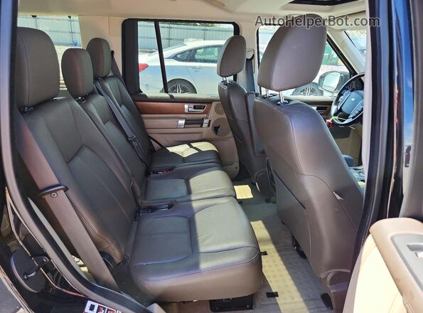 SALAK2V63GA800117 2016 LAND ROVER LR4 Black Widok wnętrza z tyłu