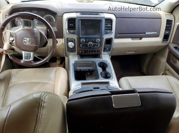 1C6RR7NM8GS100421 2016 RAM 1500 Белый Вид щитка приборов