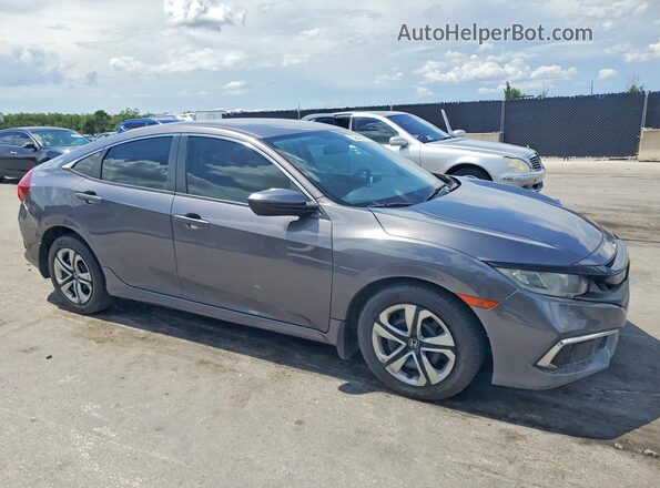 19XFC2F57GE030548 2016 HONDA CIVIC Gray Front view