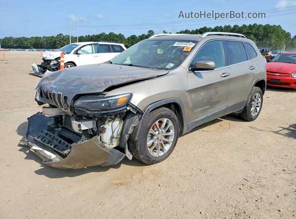 1C4PJLLB7KD479197 2019 JEEP CHEROKEE Tan Rear left