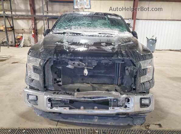 1FTFX1EF5GKF57526 2016 FORD F150 Black Rear view