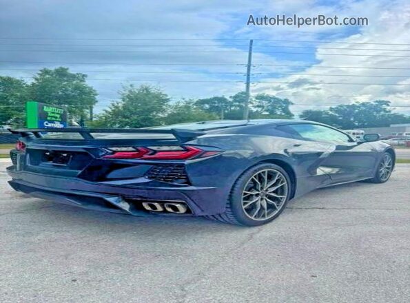 1G1YB2D40T5100394 2026 CHEVROLET CORVETTE Black Передня права чверть