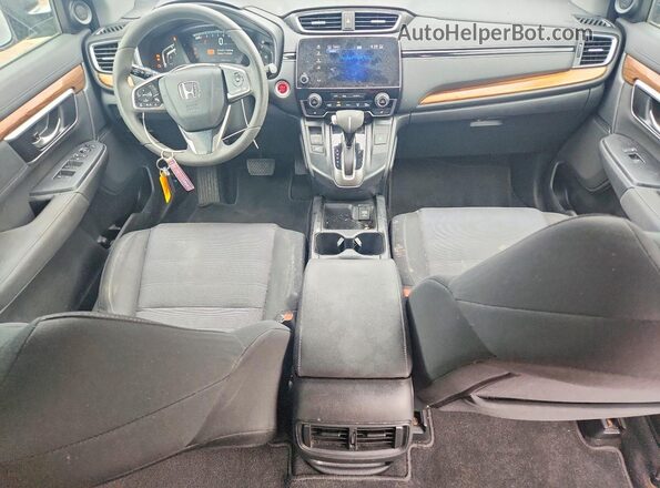 2HKRW2H58JH609133 2018 HONDA CR-V Silver Instrument cluster view