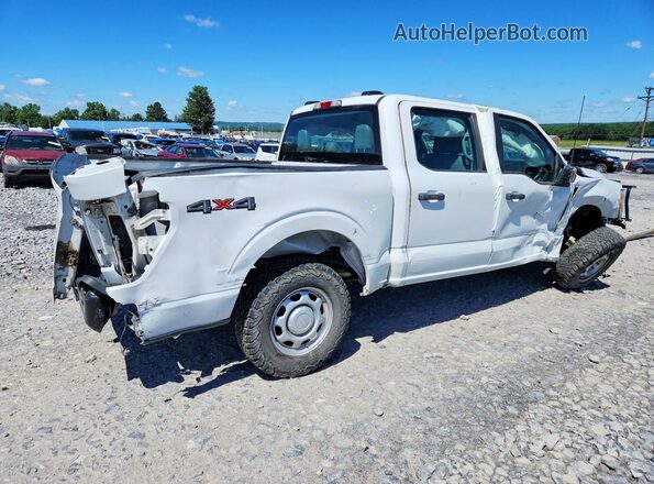 1FTEW1EB6MFB80639 2021 FORD F150 White Delantero derecho