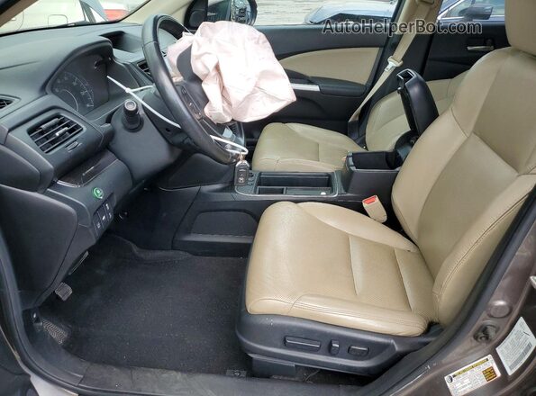 5J6RM3H92GL016803 2016 HONDA CR-V Tan Вид панелі приладів