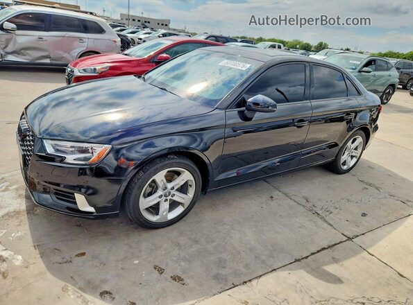 WAUAUGFF1H1026106 2017 AUDI A3 Black Trasero izquierdo