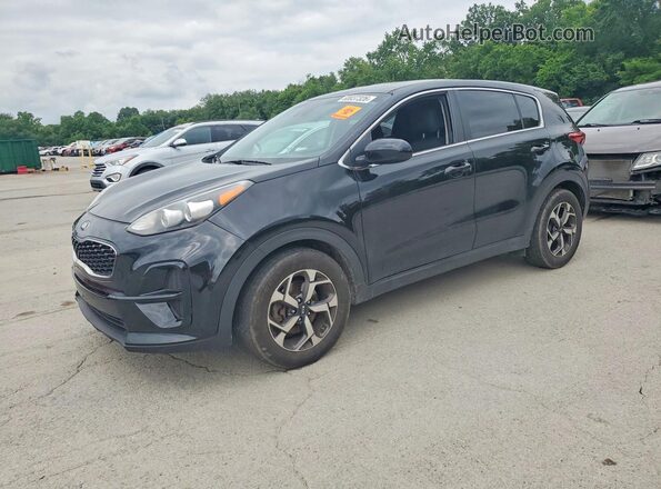 KNDPM3AC8L7749492 2020 KIA SPORTAGE Black Հետևի ձախ