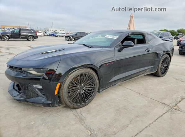 1G1FH1R71J0146409 2018 CHEVROLET CAMARO Black Rear left