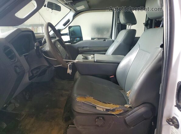 1FT7X2B66GEB97776 2016 FORD F250 White Вид панелі приладів