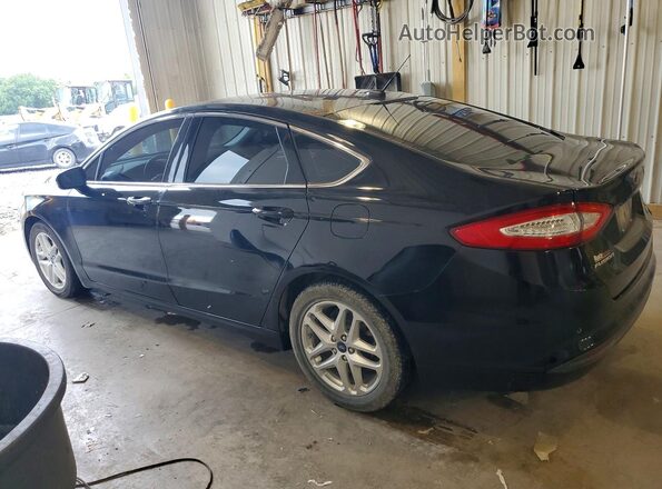 3FA6P0HD5GR176880 2016 FORD FUSION Black Tył prawy