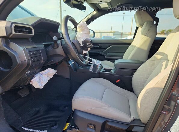 3TMLB5JN7SM168734 2025 TOYOTA TACOMA Charcoal Dashboard view