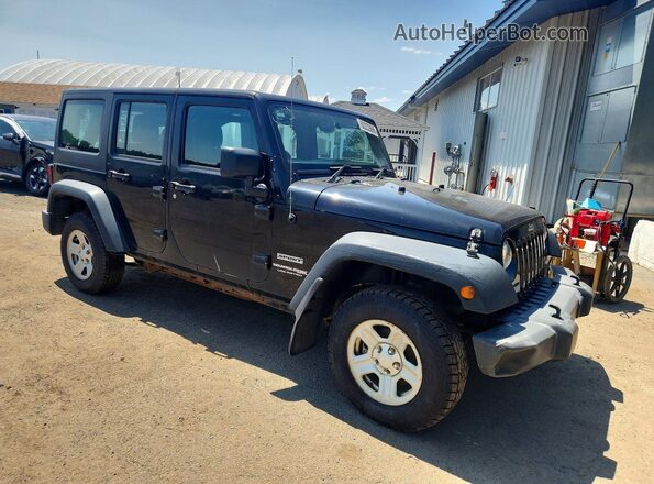1C4BJWKG5JL892894 2018 JEEP WRANGLER Black Вид спереду