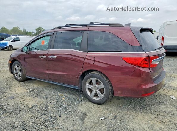 5FNRL6H70KB048637 2019 HONDA ODYSSEY Burgundy Tył prawy