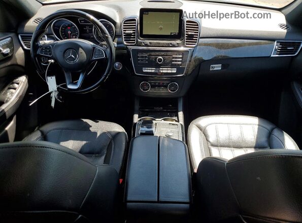 4JGDA5HB9GA757044 2016 MERCEDES-BENZ GLE-CLASS White ხელსაწყოთა პანელის ხედი