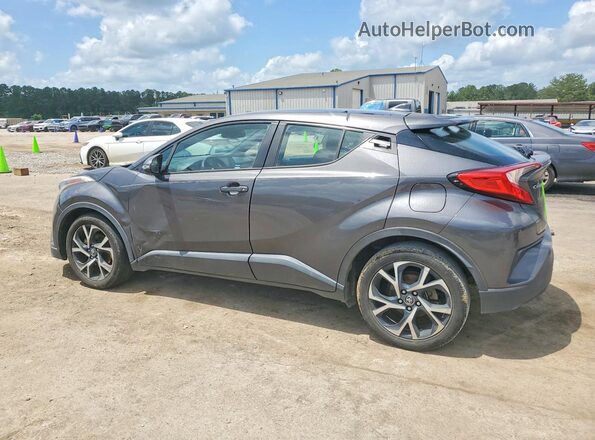 NMTKHMBX7JR016888 2018 TOYOTA C-HR Gray Задня права чверть