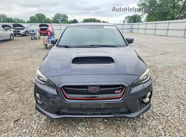 JF1VA2M66G9820169 2016 SUBARU WRX Black Հետևի տեսք