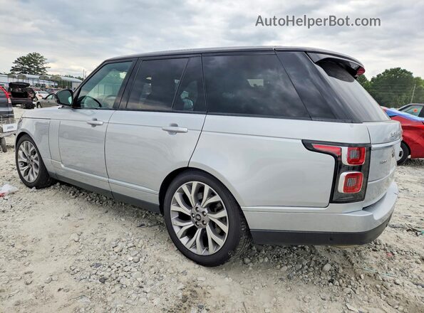 SALGS2SV3KA561361 2019 LAND ROVER RANGE Silver Задня ліва чверть