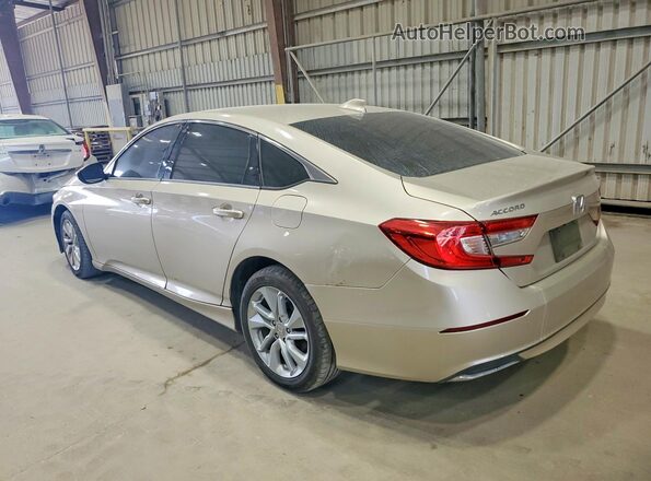 1HGCV1F13JA123924 2018 HONDA ACCORD Золотой Задняя правая четверть