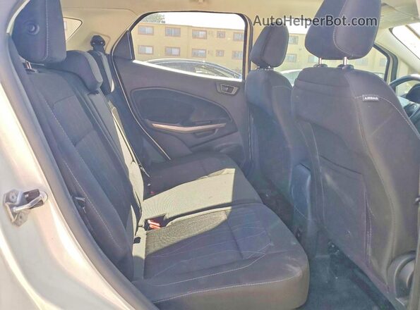 MAJ3S2GE0LC339810 2020 FORD ECOSPORT White Вид задньої частини салону