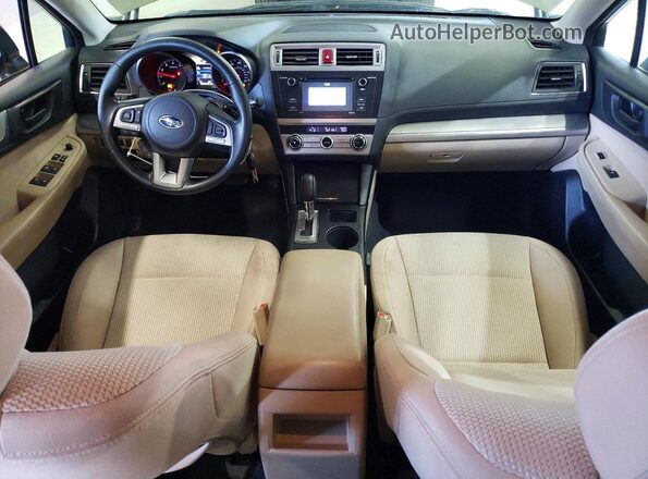 4S4BSAAC7G3270090 2016 SUBARU OUTBACK Green Вид щитка приладів