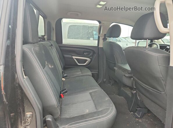 1N6AA1EK9KN510223 2019 NISSAN TITAN Black Սալոնի հետևի տեսք
