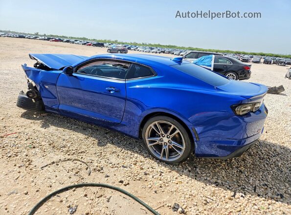 1G1FB1RS8L0148117 2020 CHEVROLET CAMARO Blue Trasero derecho