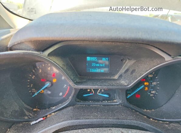 NM0GE9F73G1271290 2016 FORD TRANSIT Черный Вид задних сидений