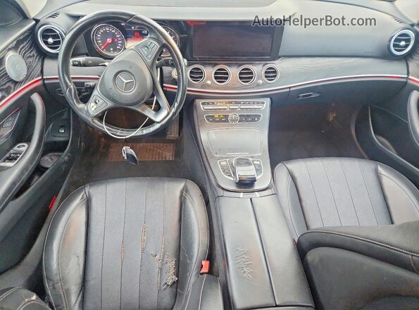 WDDZF4JB2JA375967 2018 MERCEDES-BENZ E Black Вид щитка приладів