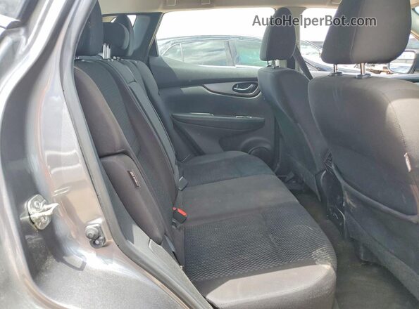 JN1BJ1AVXMW312872 2021 NISSAN ROGUE Gray Вид задньої частини салону