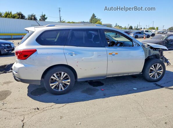 5N1DR2MN1HC608544 2017 NISSAN PATHFINDER Silver Передня права чверть