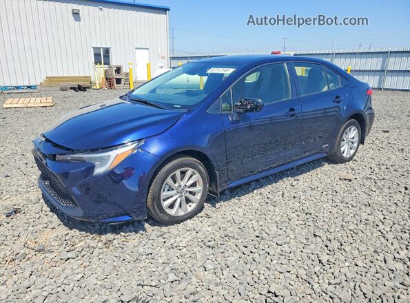 JTDBDMHE3S3016604 2025 TOYOTA COROLLA Синий Задняя левая четверть