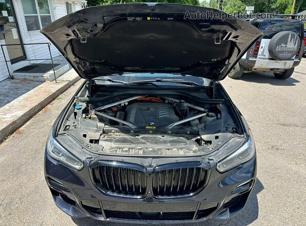 5UXTA6C07M9E53785 2021 BMW X5 Black Rear seats view