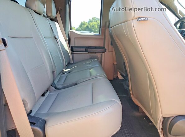 1FTEX1EP6GFA31144 2016 FORD F150 White Rear interior view