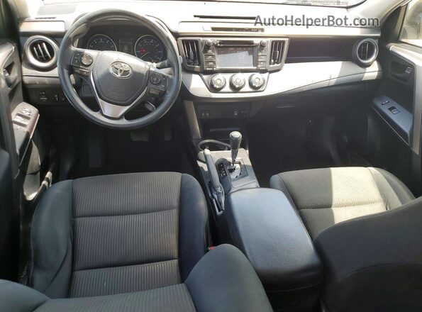 JTMZFREV2HJ128745 2017 TOYOTA RAV4 White Widok zestawu wskaźników