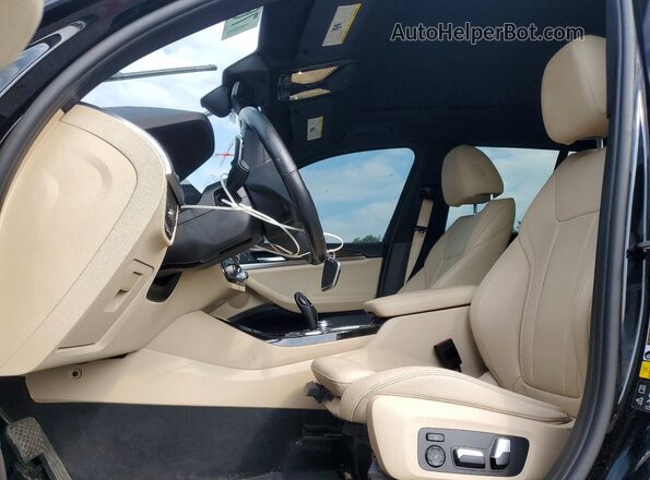 5UXTR9C55JLD63376 2018 BMW X3 Black Vista del salpicadero