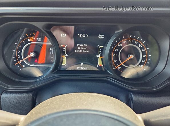 1C4PJXFN2TW165587 2026 JEEP WRANGLER Gray Vista de los asientos traseros