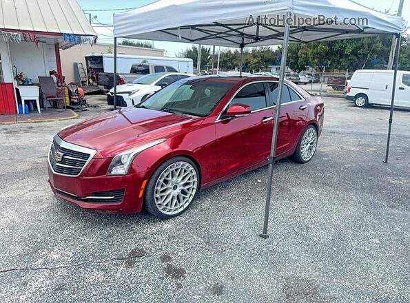 1G6AB5RX8H0150237 2017 CADILLAC ATS Burgundy Հետևի աջ