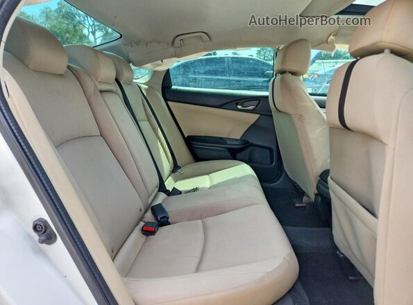 2HGFC1F3XGH659705 2016 HONDA CIVIC White Вид задньої частини салону