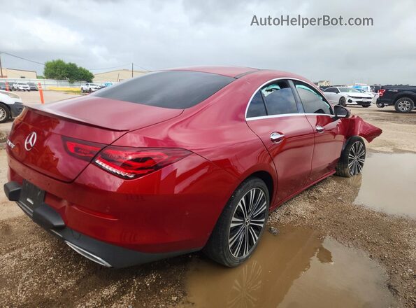 W1K5J4GB7MN225094 2021 MERCEDES-BENZ CLA-CLASS Red Delantero derecho