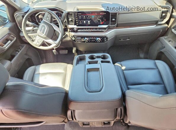 3GTUUDED4SG374540 2025 GMC SIERRA Black Vista del salpicadero