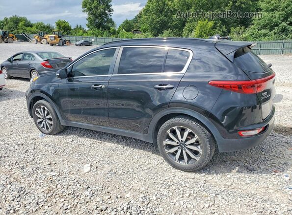 KNDPNCAC0K7605110 2019 KIA SPORTAGE Black Tył prawy