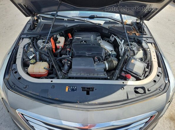 LREKK5RX3HA034389 2017 CADILLAC CT6 Gray Engine compartment view